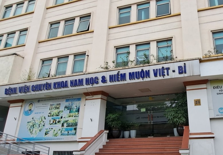 Bệnh viện chuyên khoa Nam học và hiếm muộn Việt Bỉ