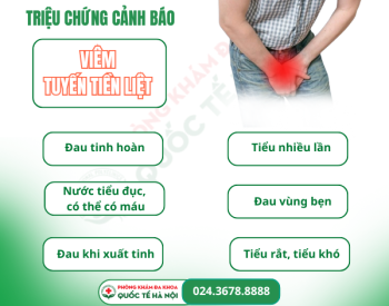 90% Nam Giới Không Biết Mình Đang Bị Viêm Tuyến Tiền Liệt