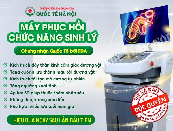 Review: Trải nghiệm máy phục hồi chức năng sinh lý tại Đa Khoa Quốc Tế